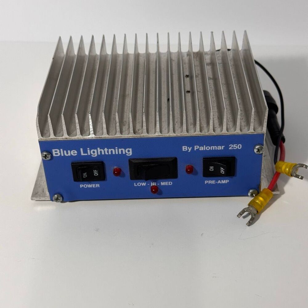 Vintage Blue Lightning 250 Palomar 10 Meter Amplifier